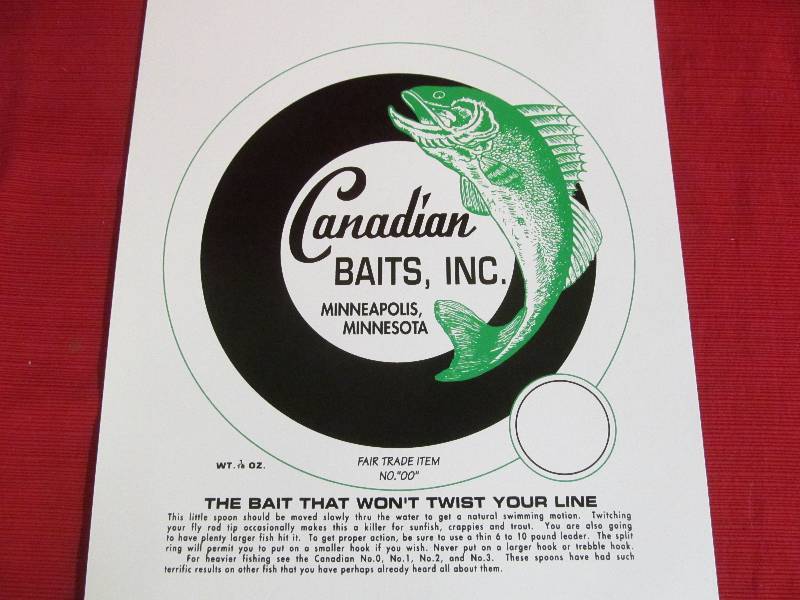 Canadian Baits Sign