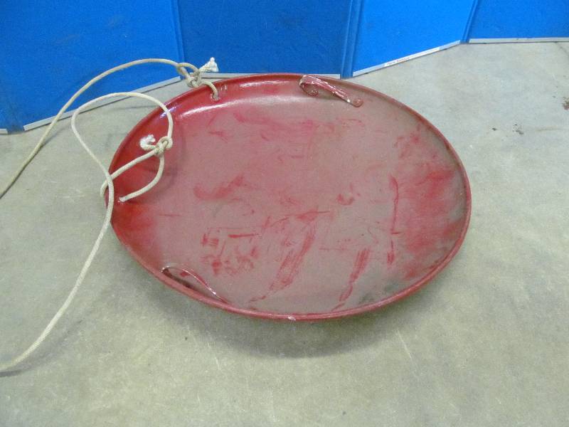Vintage Snow Saucer