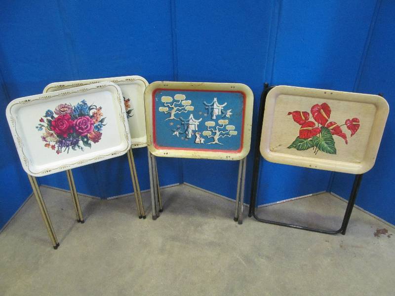 Vintage TV Trays