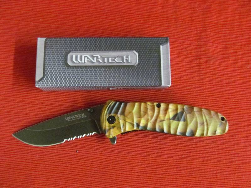 Wartech Lock blade knife