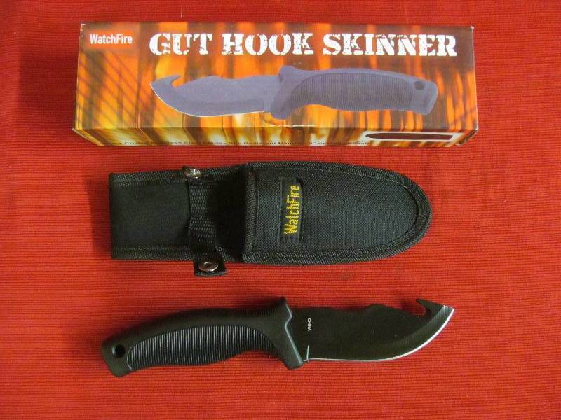 Watch fire Gut Hook Skinner