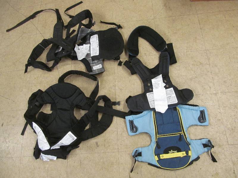 Snugli, Evenflo,Infinto baby carriers
