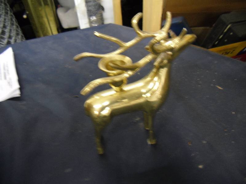 Brass Reindeer
