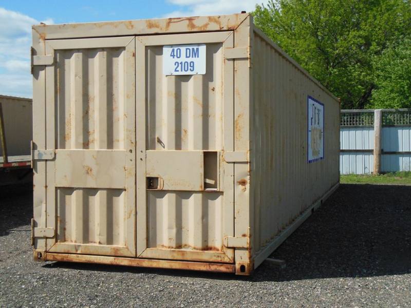40 DM 2109 - 40 Ft Storage Container  Steel Cargo Box