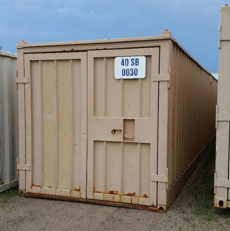 40 SB 0030 - 40 Ft Storage Container  Steel Cargo Box