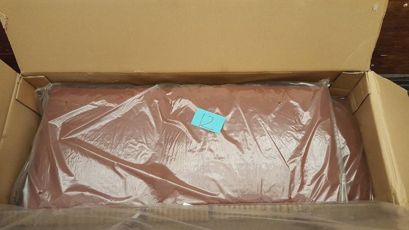 Hampton Bay Chaise Lounges Tobago Patio Chaise Lounge with Burgundy Cushions New