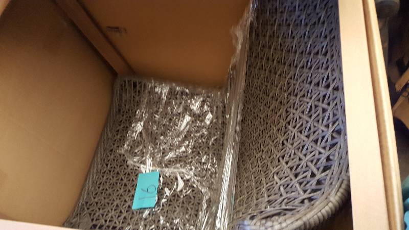 Hampton Bay Arthur All-Weather Wicker Patio Stack Chairs (2-Pack) New