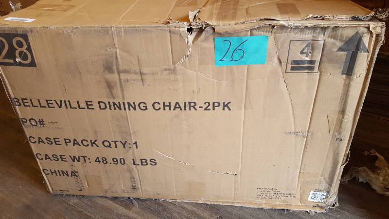 Belleville Patio Dining Chairs (2Pack) New