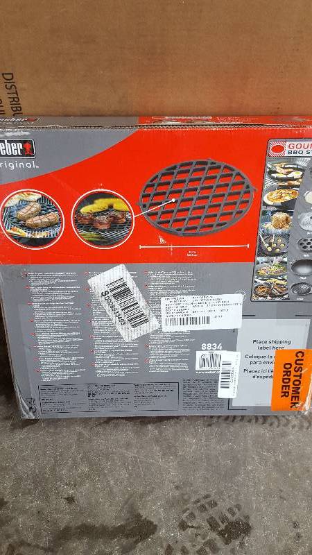 Weber Gourmet Cooking Grate New