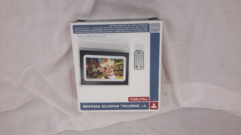 Trutech 7 digital photo frame user manual free