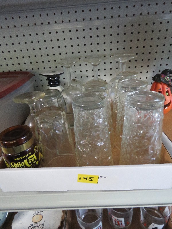 drinking glass lot