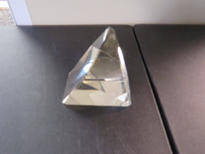 glass paper weight