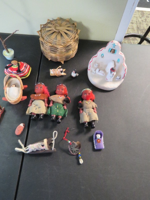 native american doll lot