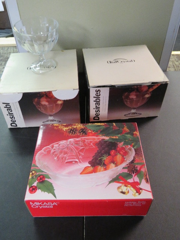 Crystal Bery dishes