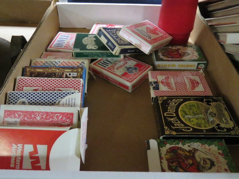 Playing card lot