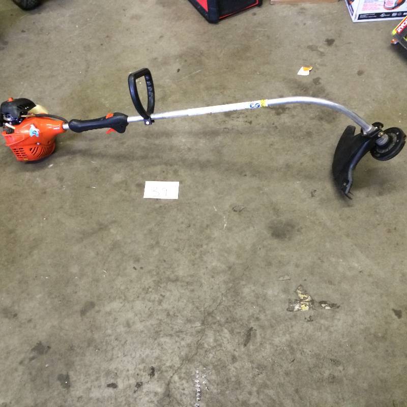 lot 39 image: ECHO 2 Cycle 21.2 cc Curved Shaft Gas Trimmer Model # GT-225 used working conditions