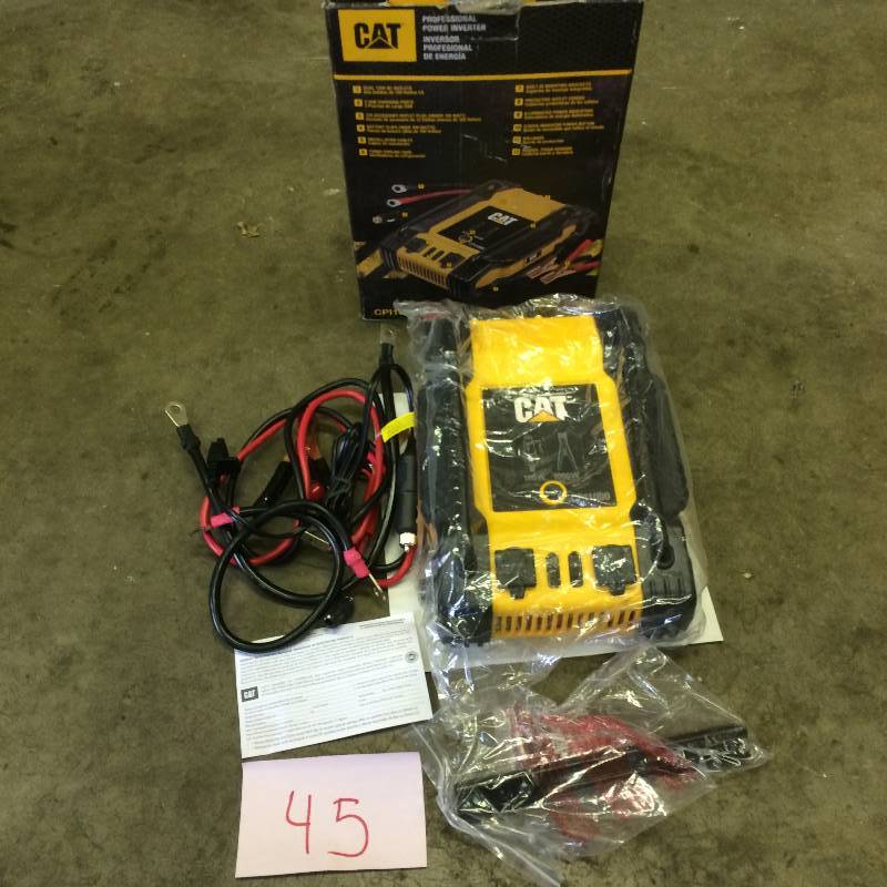 lot 46 image: CAT 1000-Watt Power Inverter Model # CPI1000