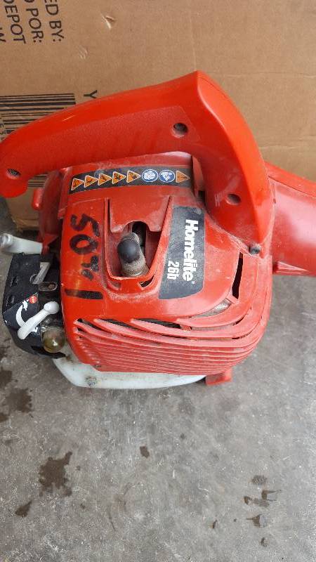lot 69 image: Homelite 26B Gas Blower used tested works
