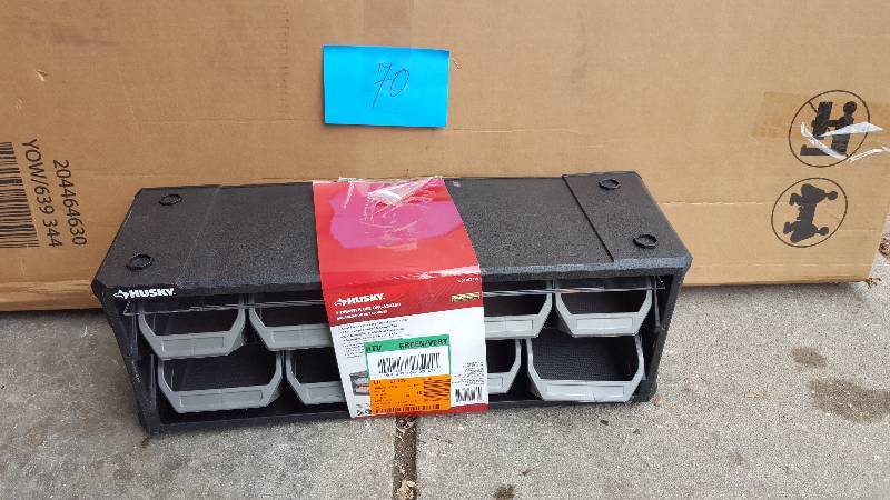 lot 70 image: Husky 9 Drawer Organizer