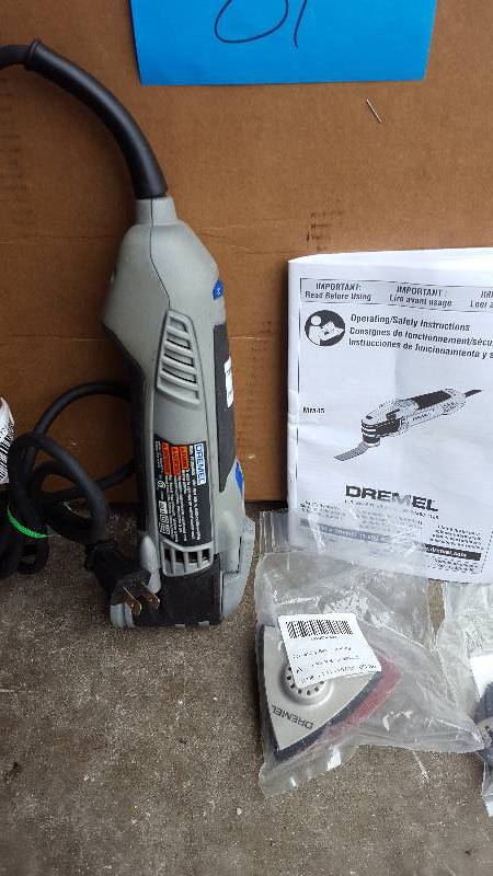 lot 81 image: Dremel Multi Max  Oscillating  Tool Kit New