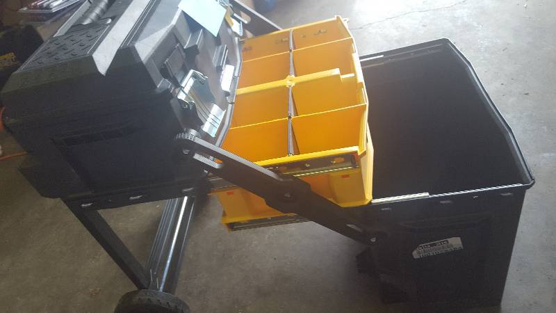 lot 101 image: Dewalt Toolbox Damaged See Pictures