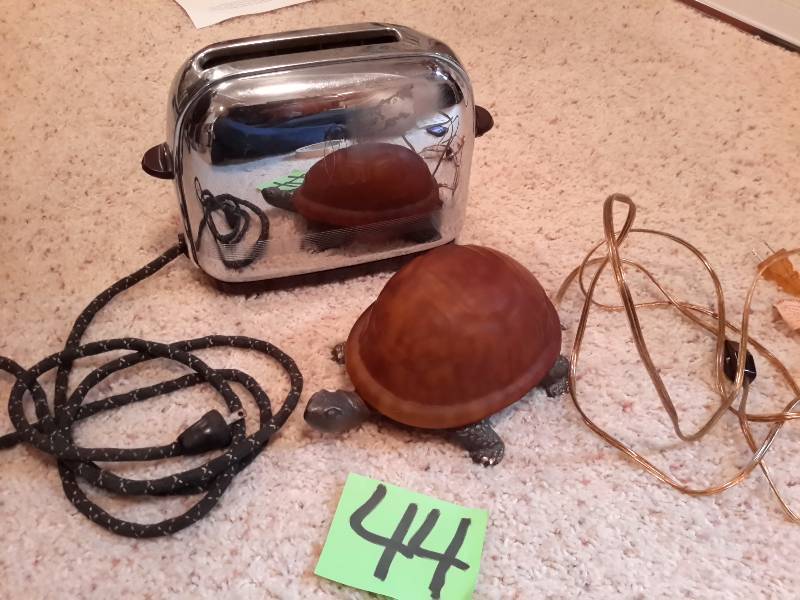 Decorative Turtle Light  1 Slice SUNBEAM toaster