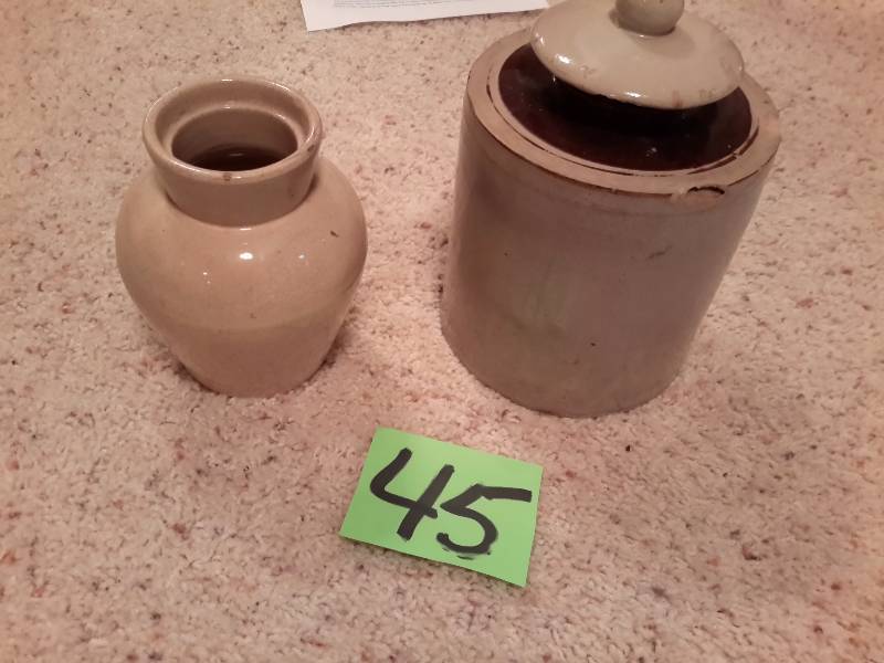 2 Small Crocks..