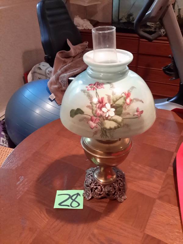Converted Kerosene Lamp