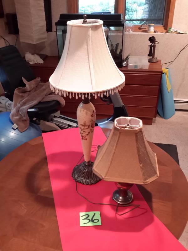 2 Table Lamps