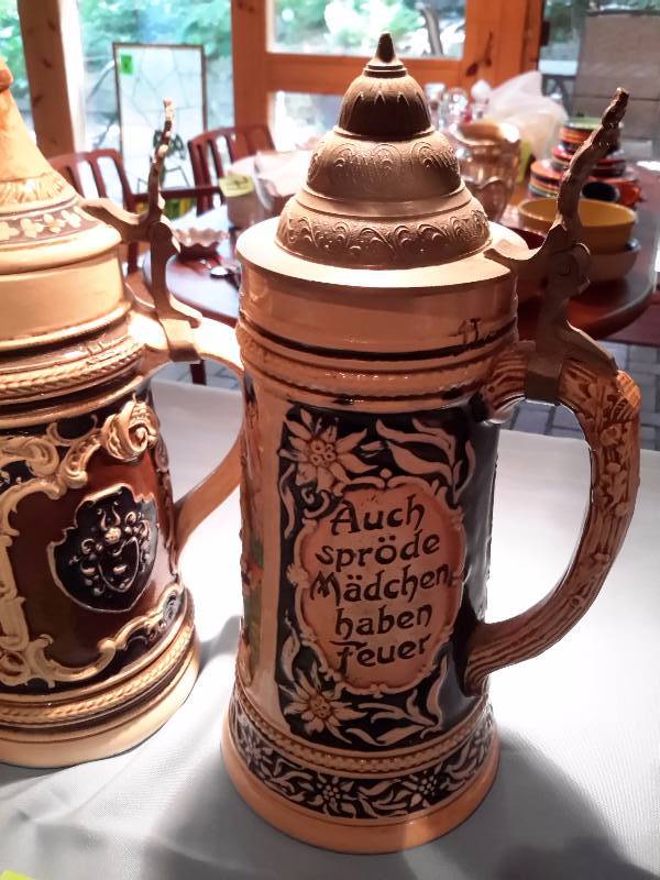 German Beer Steins.. Over 60 years old