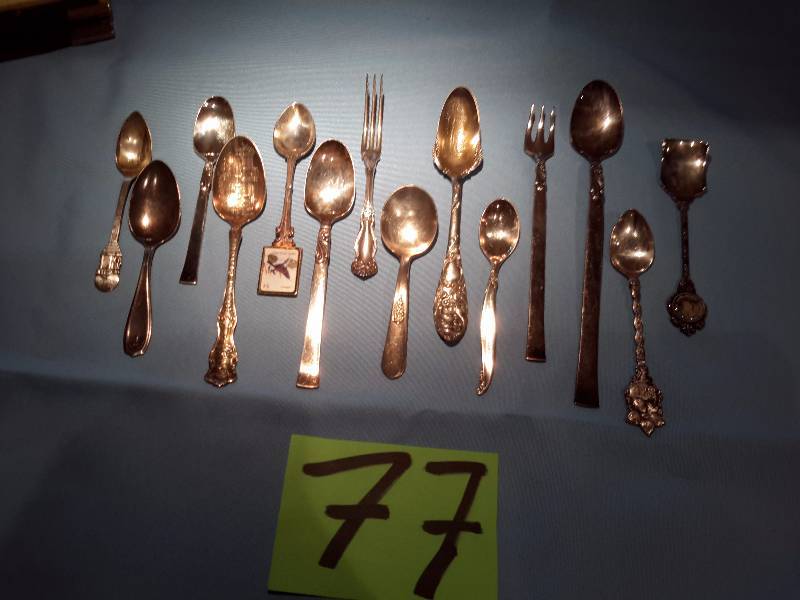 Misc. Silver Plate small spoons