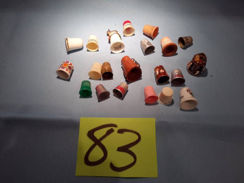 Misc. Thimbles as pictured