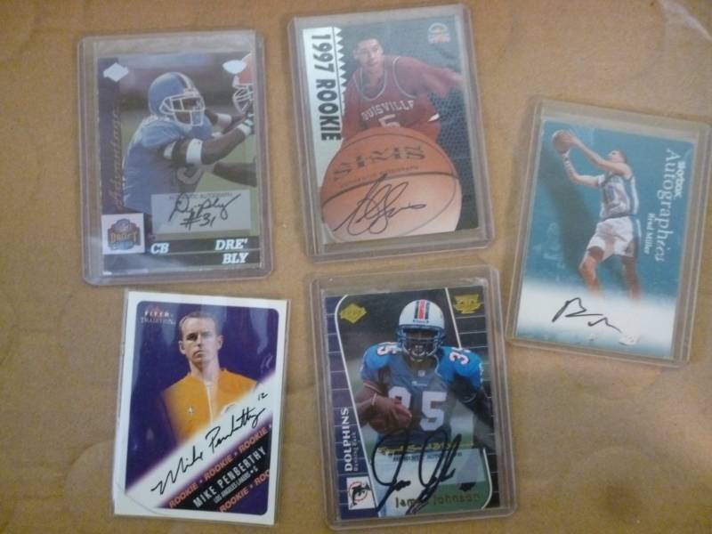 Autographed Sports Cards