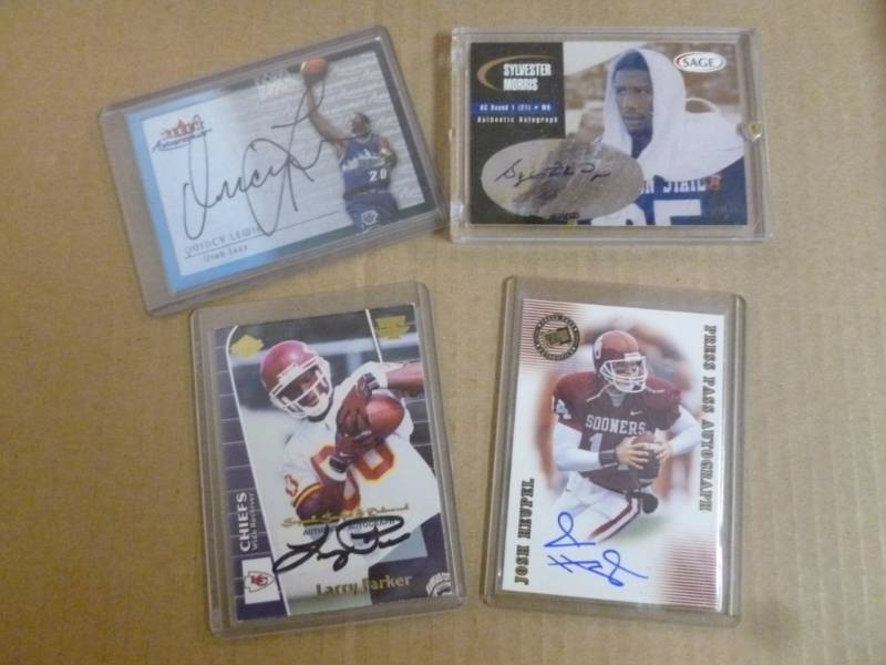 Autographed Sports Cards