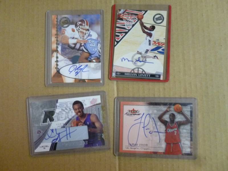 Autographed Sports Cards