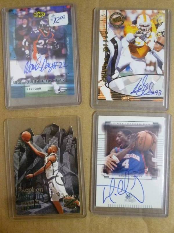 Autographed Sports Cards