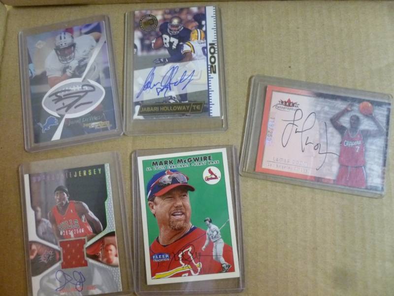Autographed Sports Cards