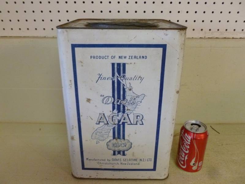Vintage Metal Container