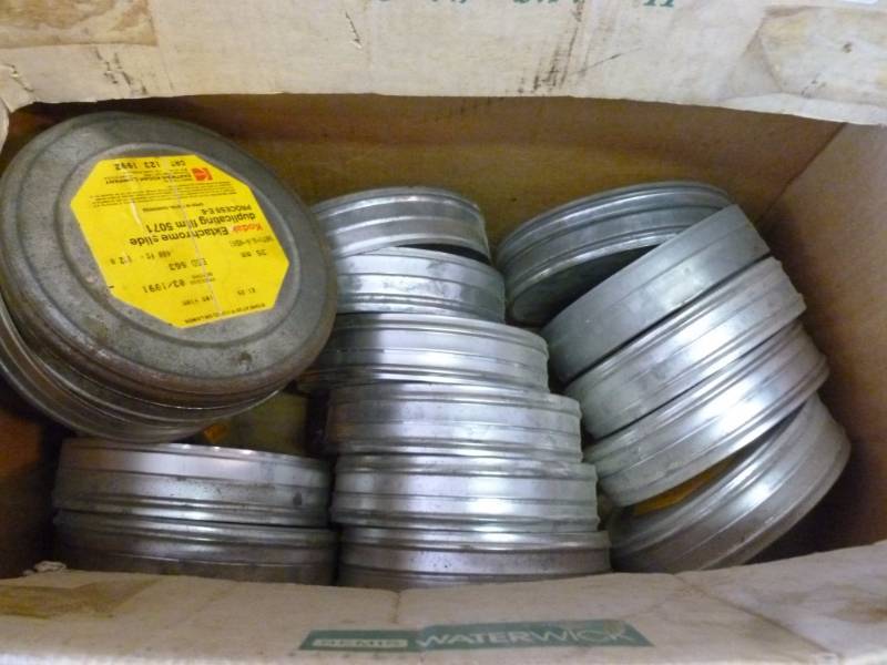 Vintage Movie Reel Cases