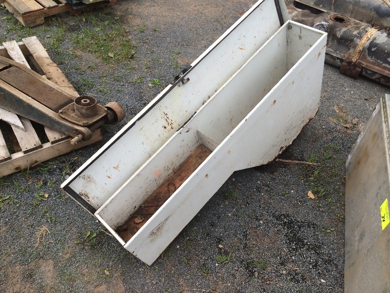 lot 33 image: Truck Storage Cabinet  Tool Box - 48 long x 8.5 wide x 22 deep