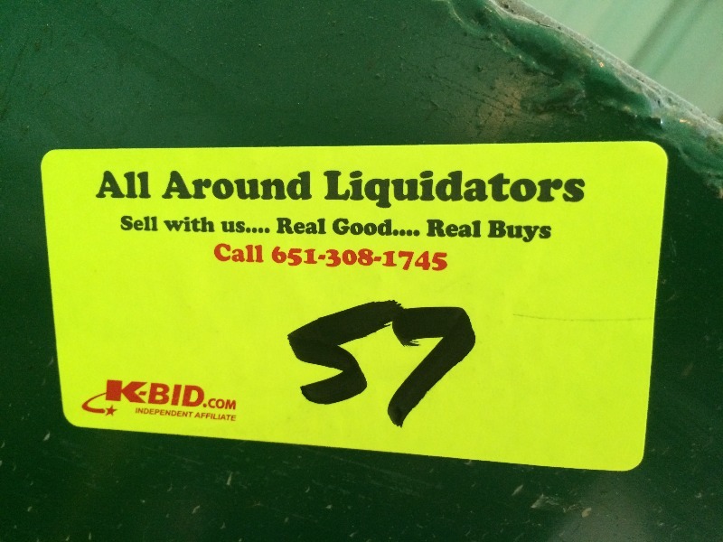 lot 57 image: 275 Gallon Fuel Tank - very good condition. This was an inside tank, no rust no leaks