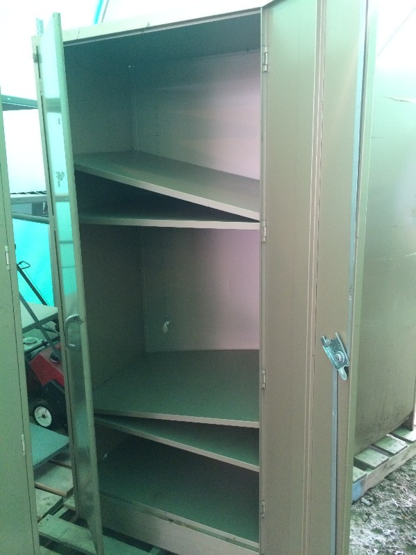 lot 62 image: Storage Cabinet 36 w x 24 d x 78 high