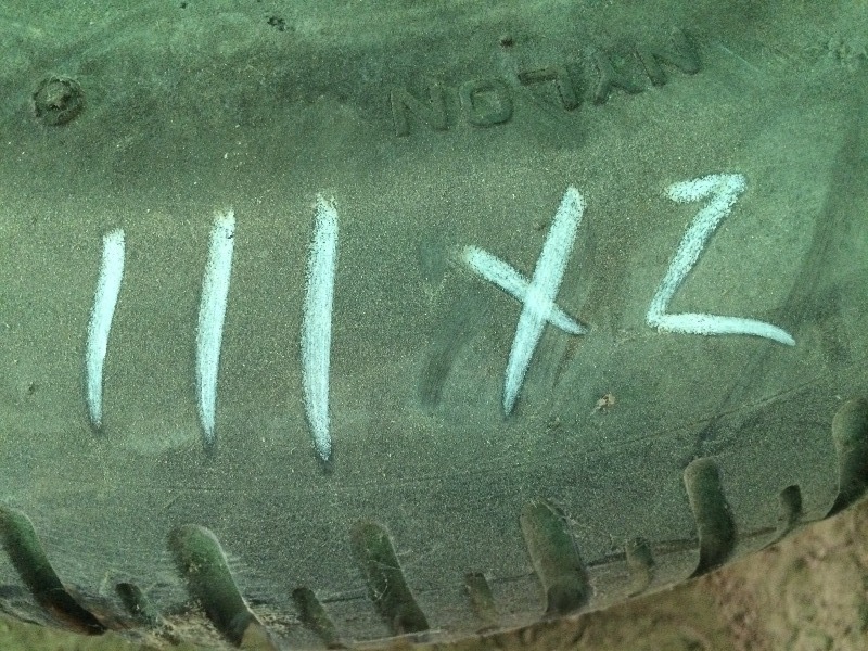 lot 111 image: Toro  26 x 12.00 - 12 Zero Turn Riding Lawnmower Tires - lot of 2