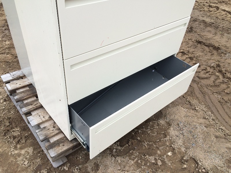 lot 144 image: File Cabinet  42 wide x 18 deep x 64 high