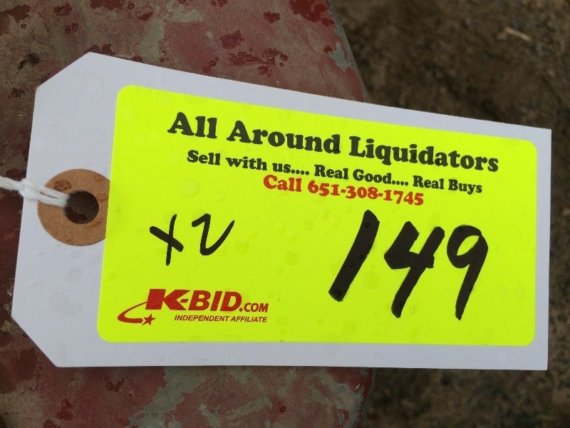 lot 149 image: 5 gallon Fuel Cans - lot of 2