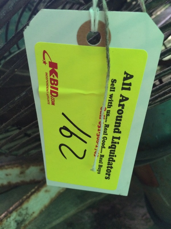lot 162 image: 22 Circulating Fan 115v - works