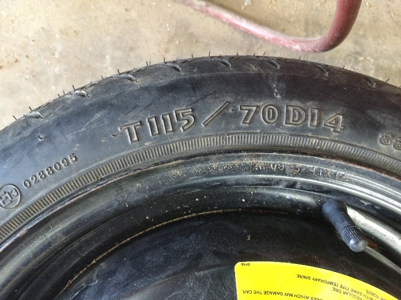lot 196 image: Ford Spare tires & rims  T115-70014  lot of 2