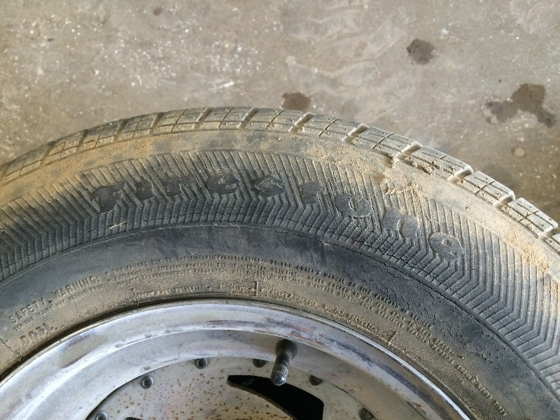 lot 201 image: Firestone Tires & rims  P225 70 R15   lot of 3