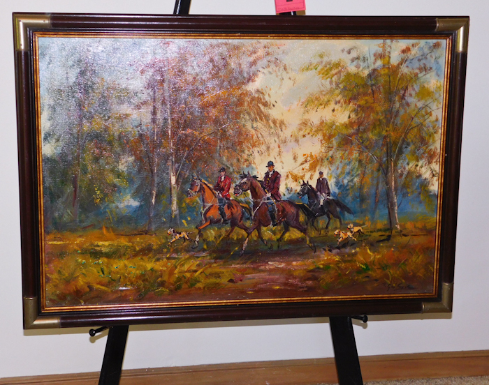 24 x 36 Original Painting Framed