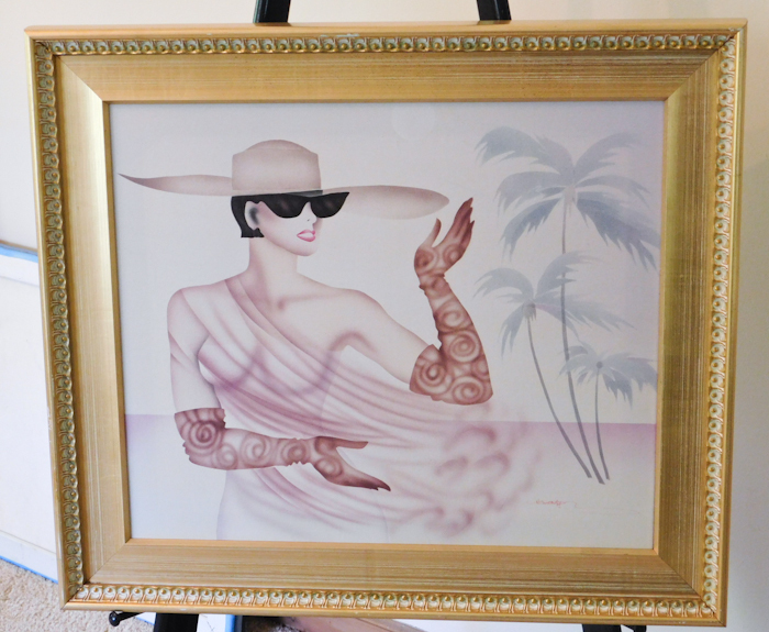 24 x 20 Original Painting Framed